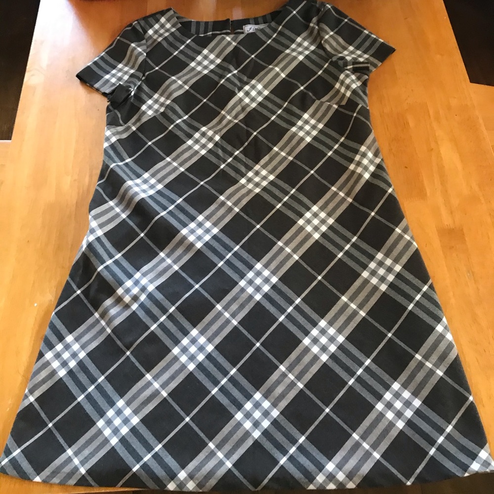 plaid dress